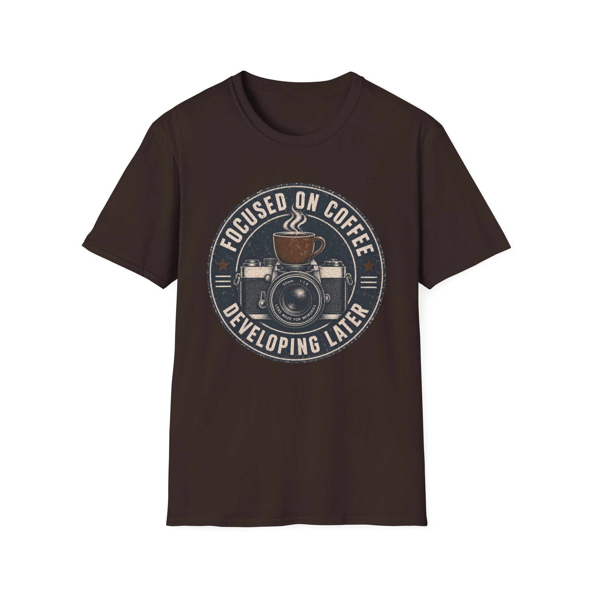 Focused on Coffee Developing Later T-Shirt