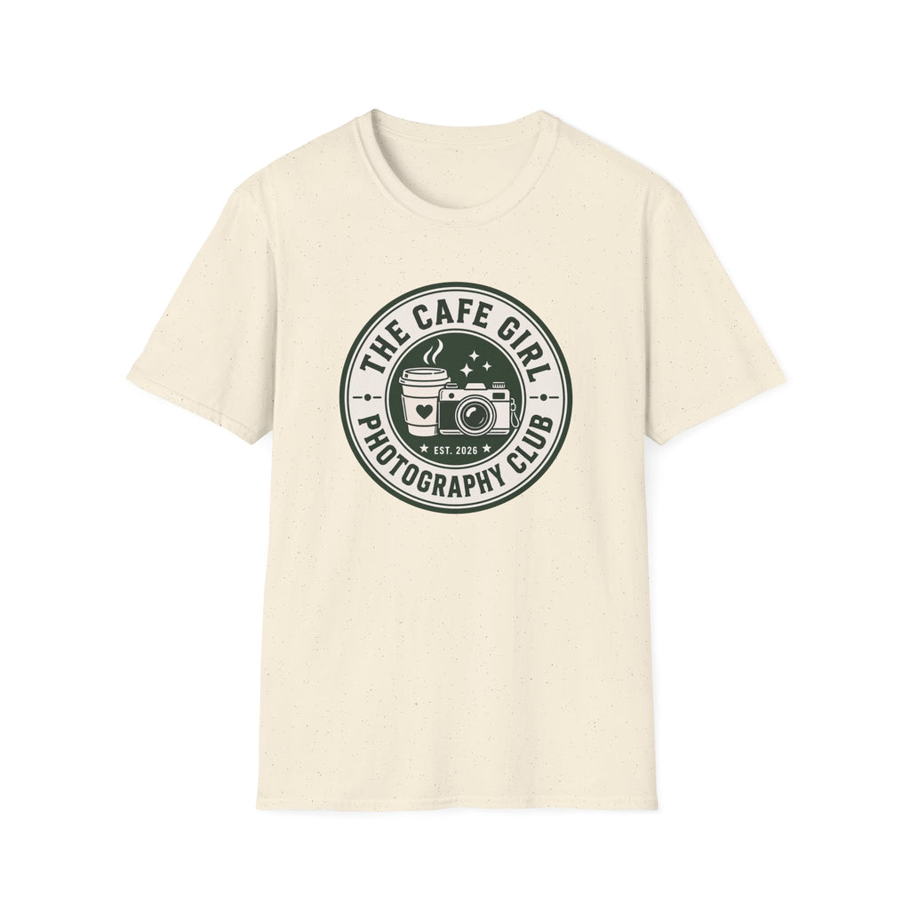 The Cafe Girl Photography Club T-shirt