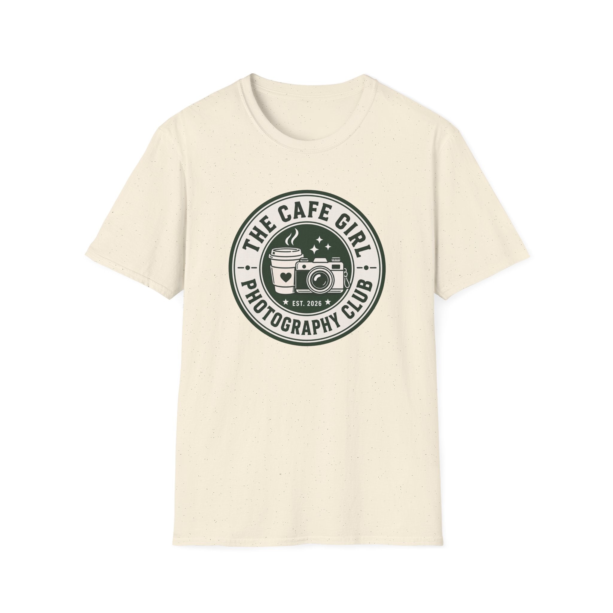 The Cafe Girl Photography Club T-shirt