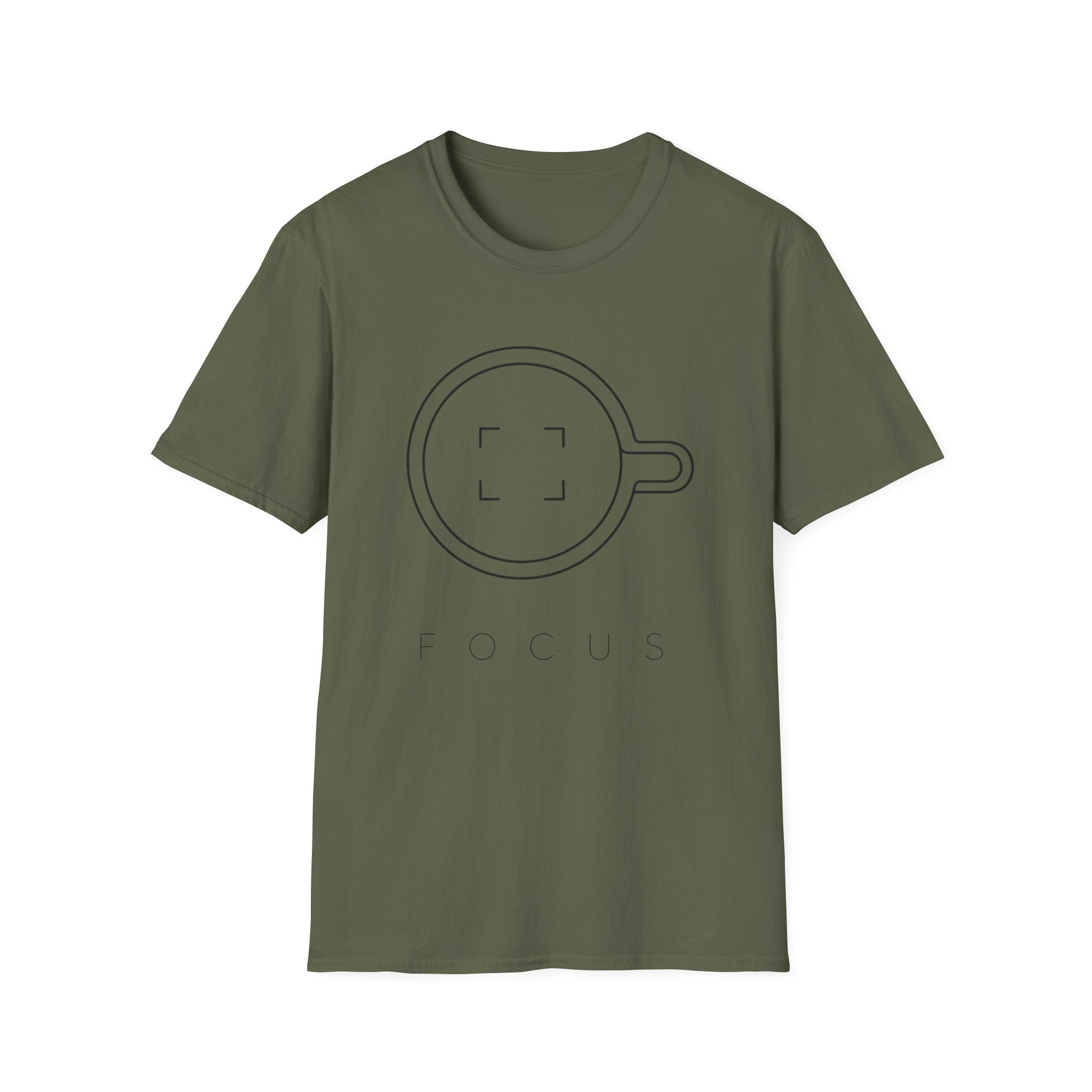 Focus Cup Line Art T-Shirt