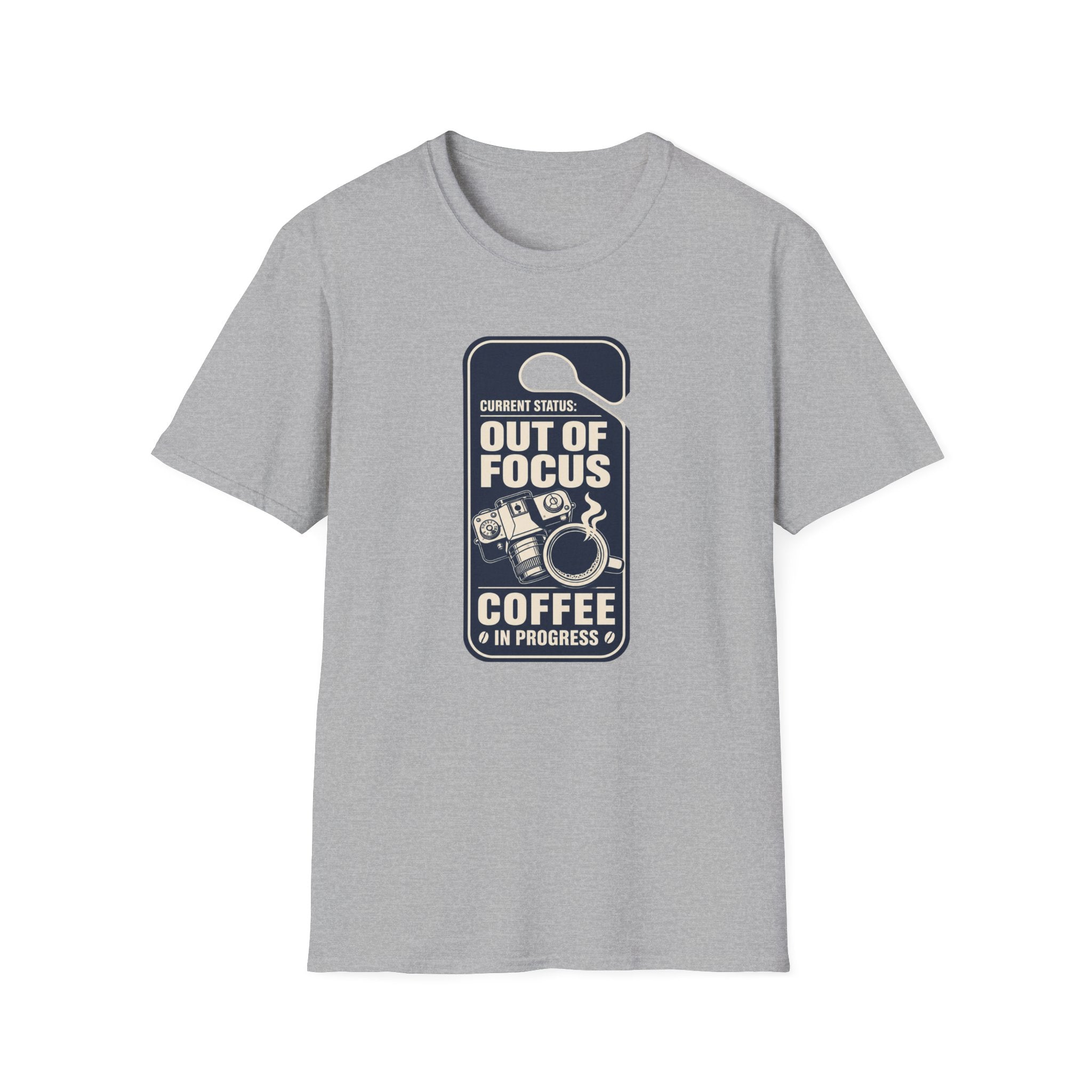 Out Of Focus, Coffee In Progress T-shirt