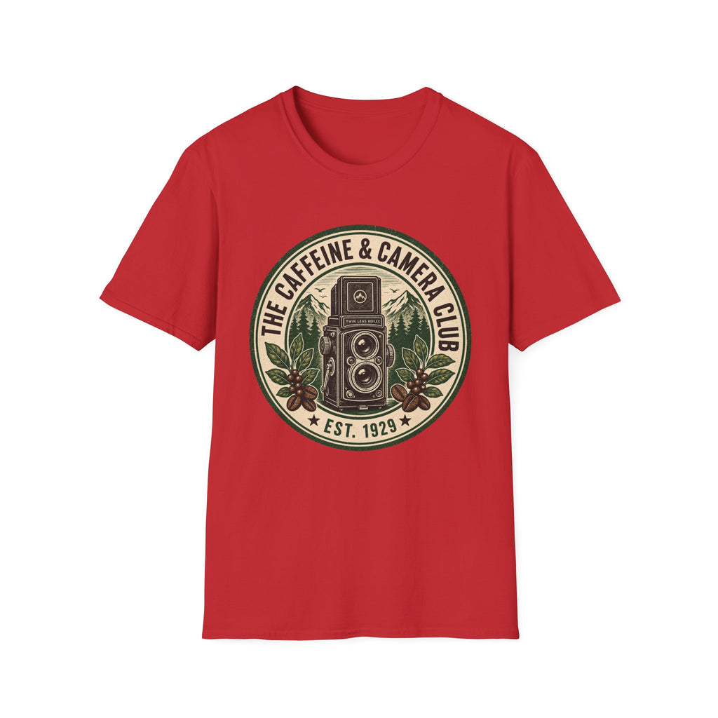 The Caffeine & Camera Club T-shirt