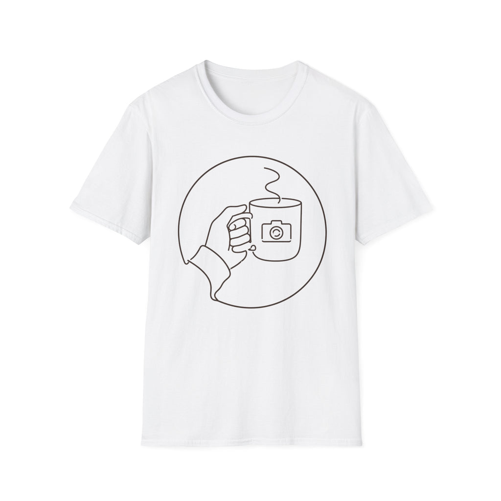 Hand Cup Line Art T-Shirt