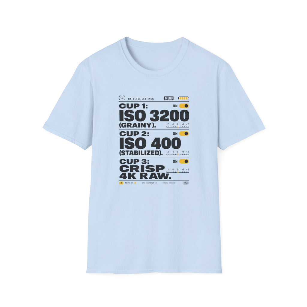 Caffeine Settings for Optimal Performance - Tshirt