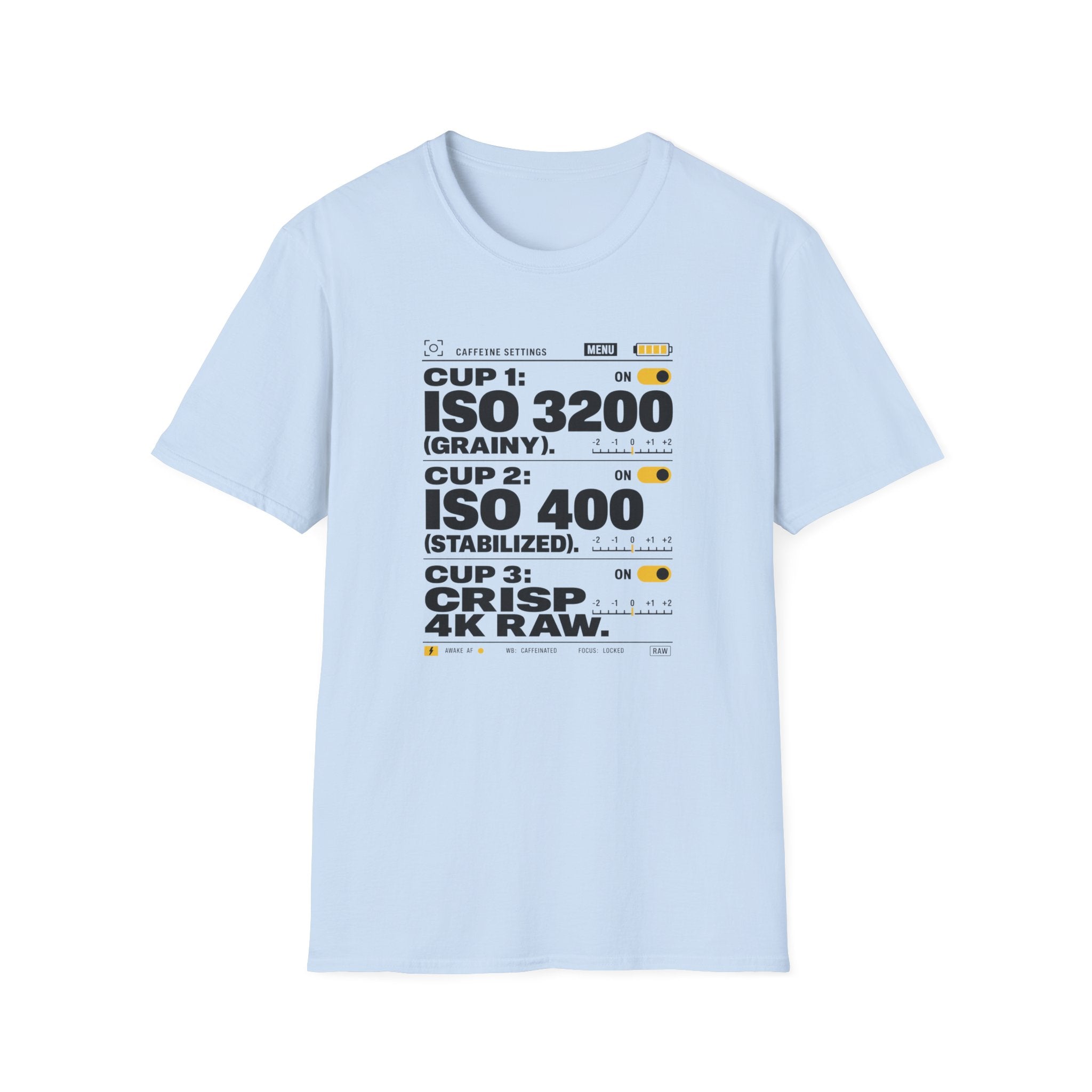 Caffeine Settings for Optimal Performance - Tshirt