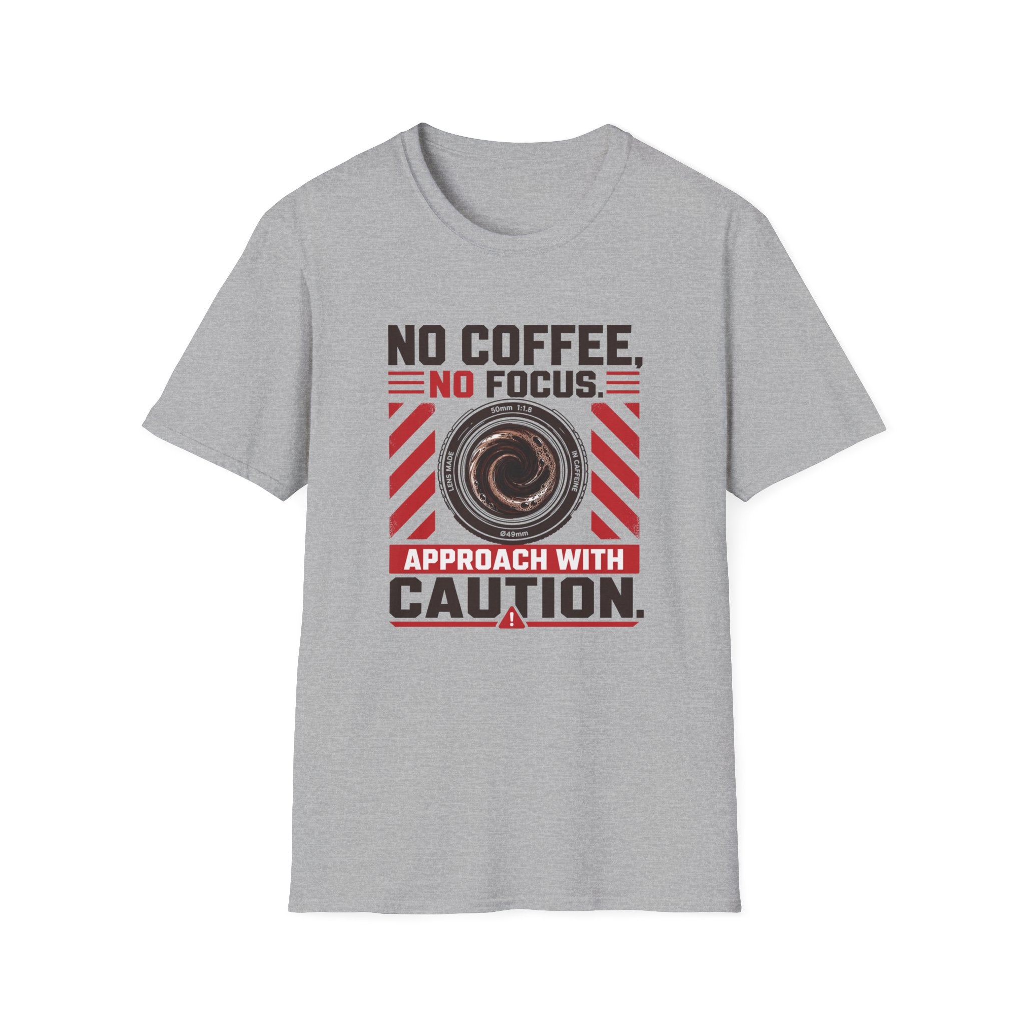 No Coffee, No Focus Warning - Tshirt