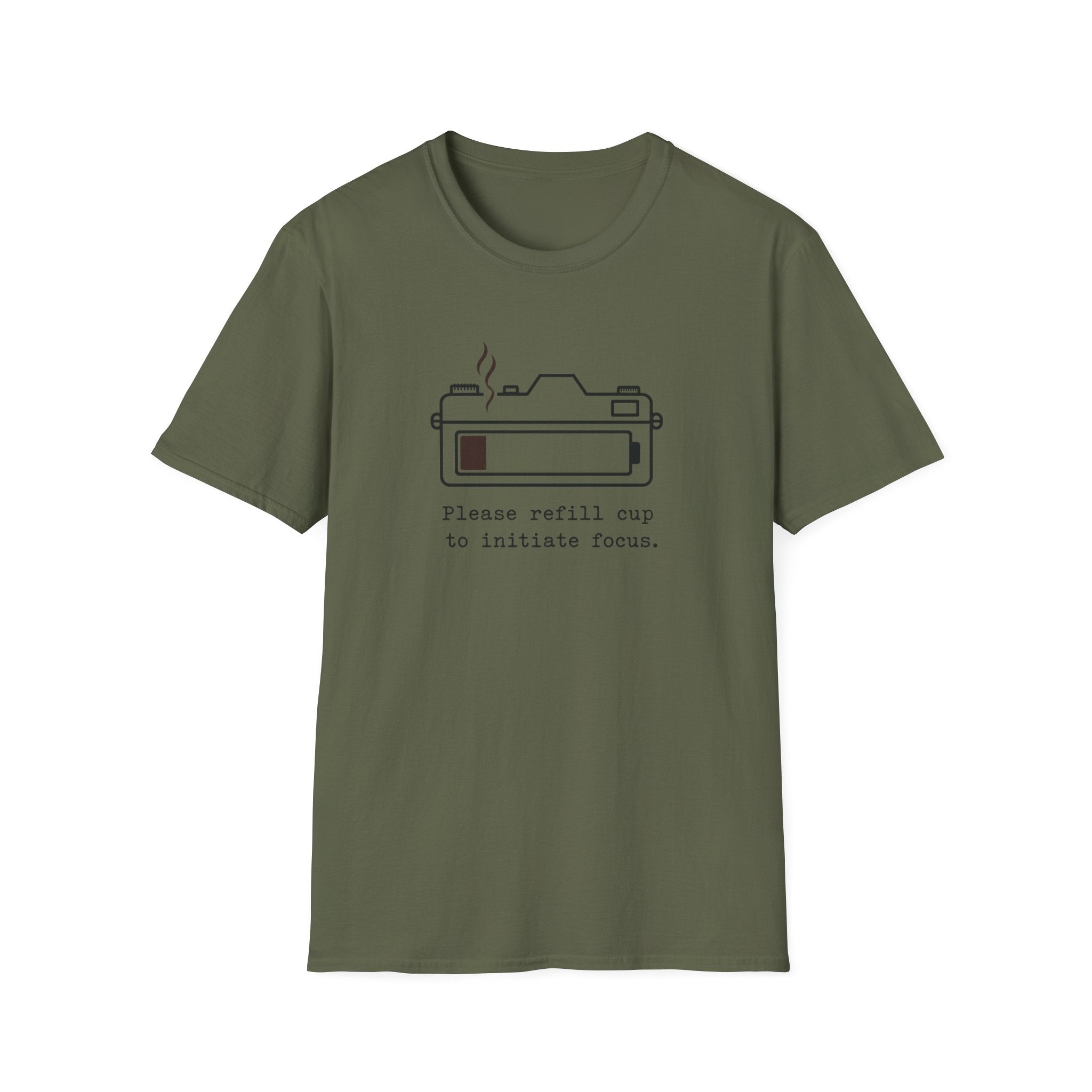 Please Refill Cup to Focus T-shirt