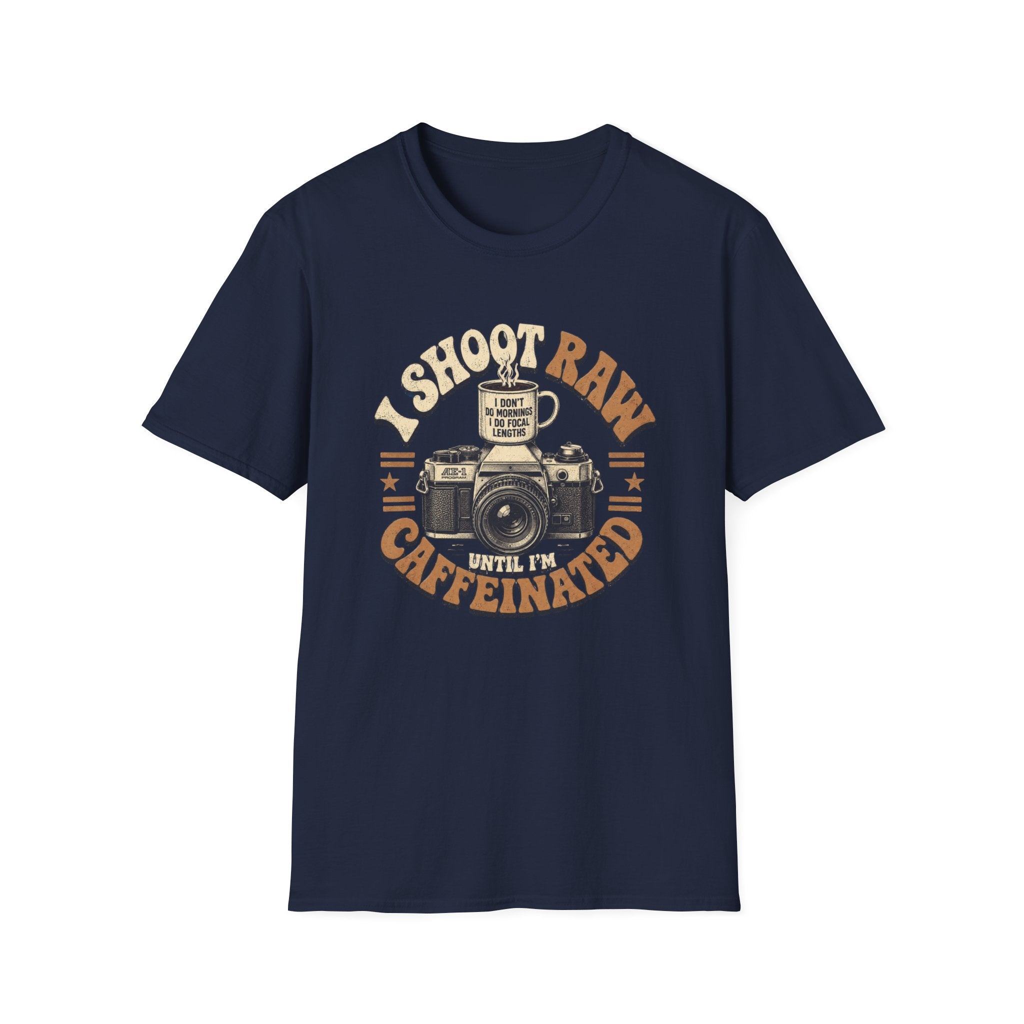 Shoot Raw, Coffee First - Tshirt