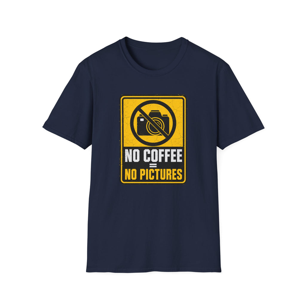 No Coffee No Pictures T-Shirt