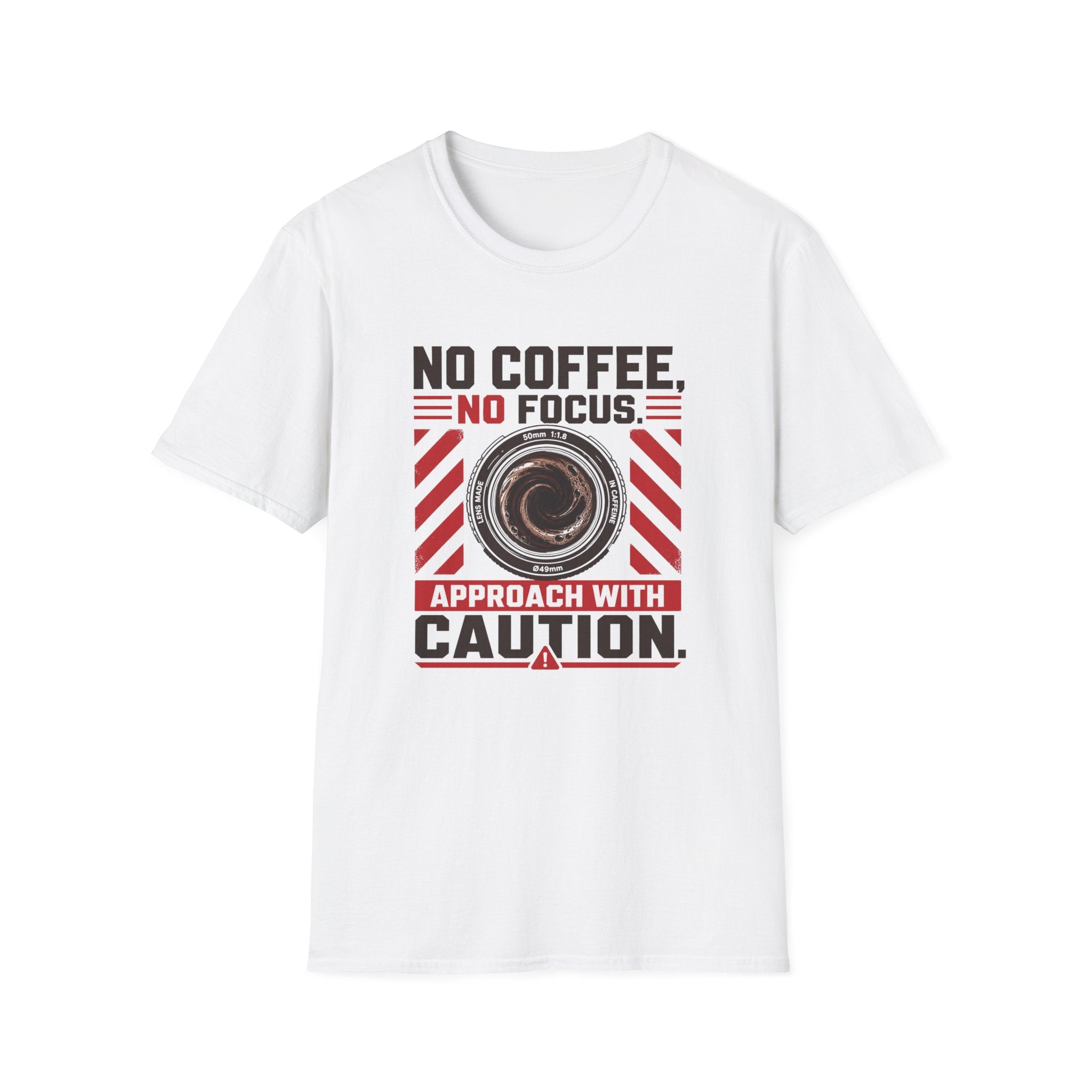 No Coffee, No Focus Warning - Tshirt