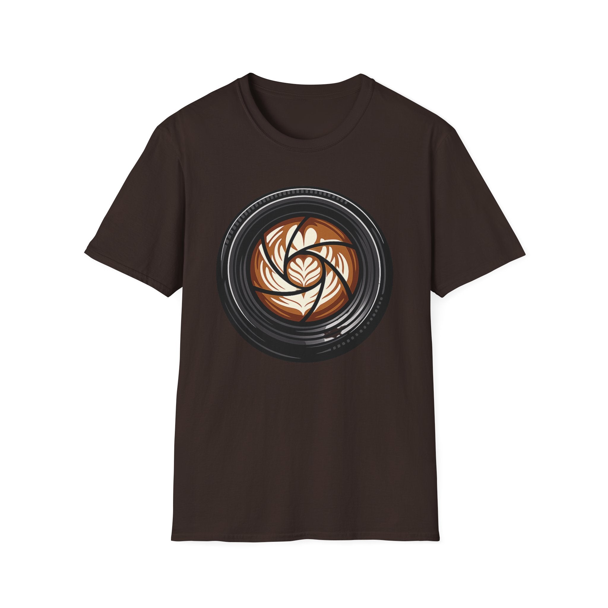 Coffee Art Lens T-Shirt