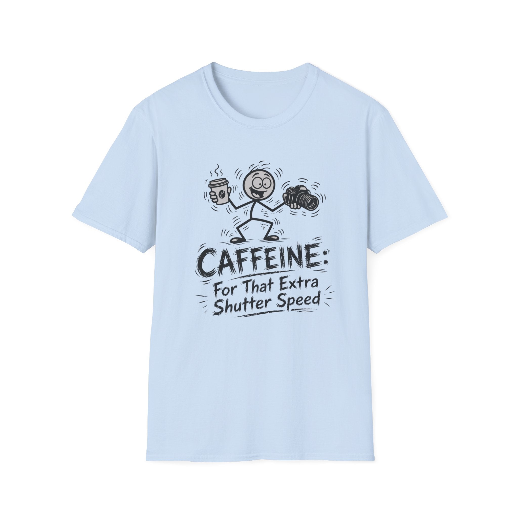 Caffeine For That Extra Shutter Speed 2 T-Shirt