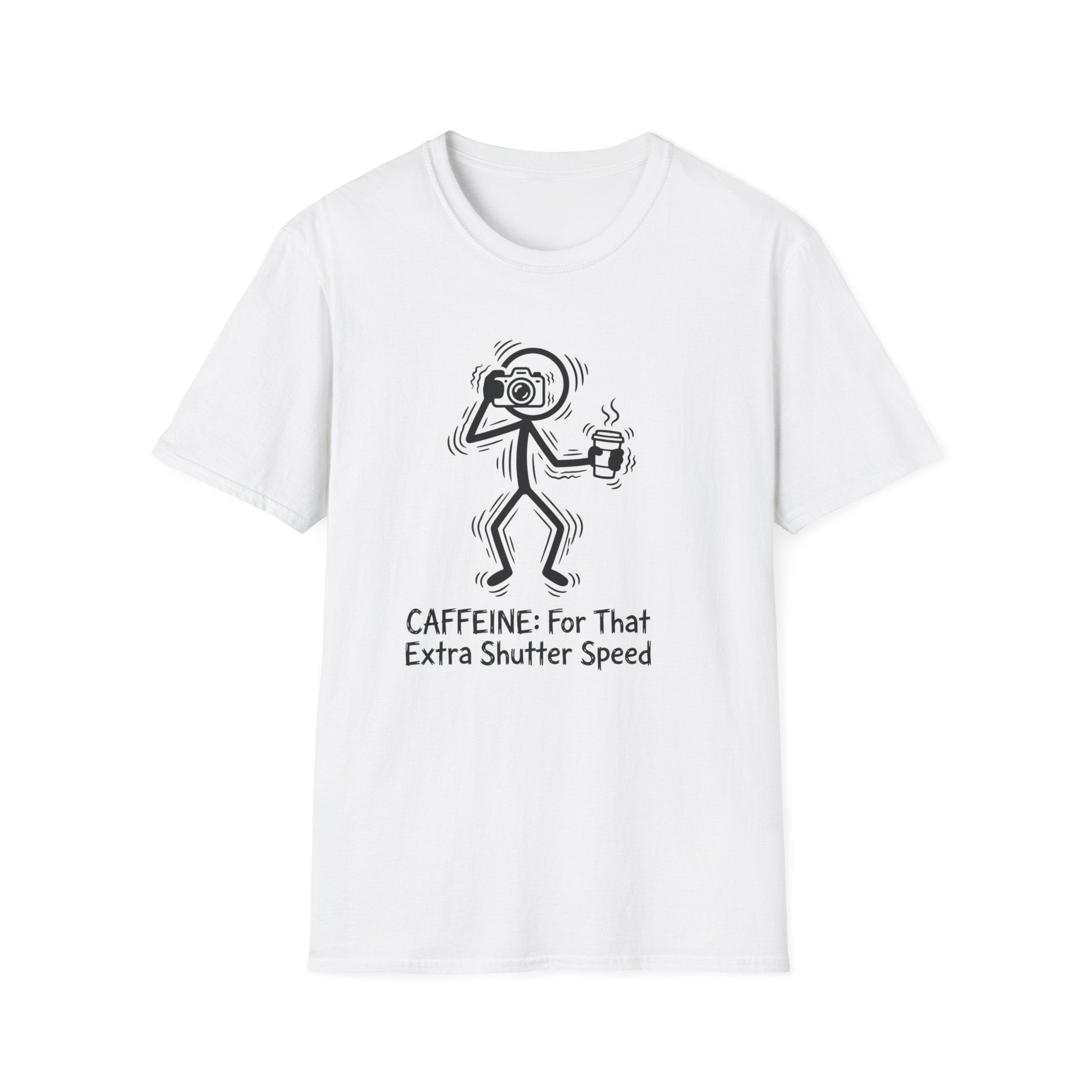 Caffeine For That Extra Shutter Speed T-Shirt