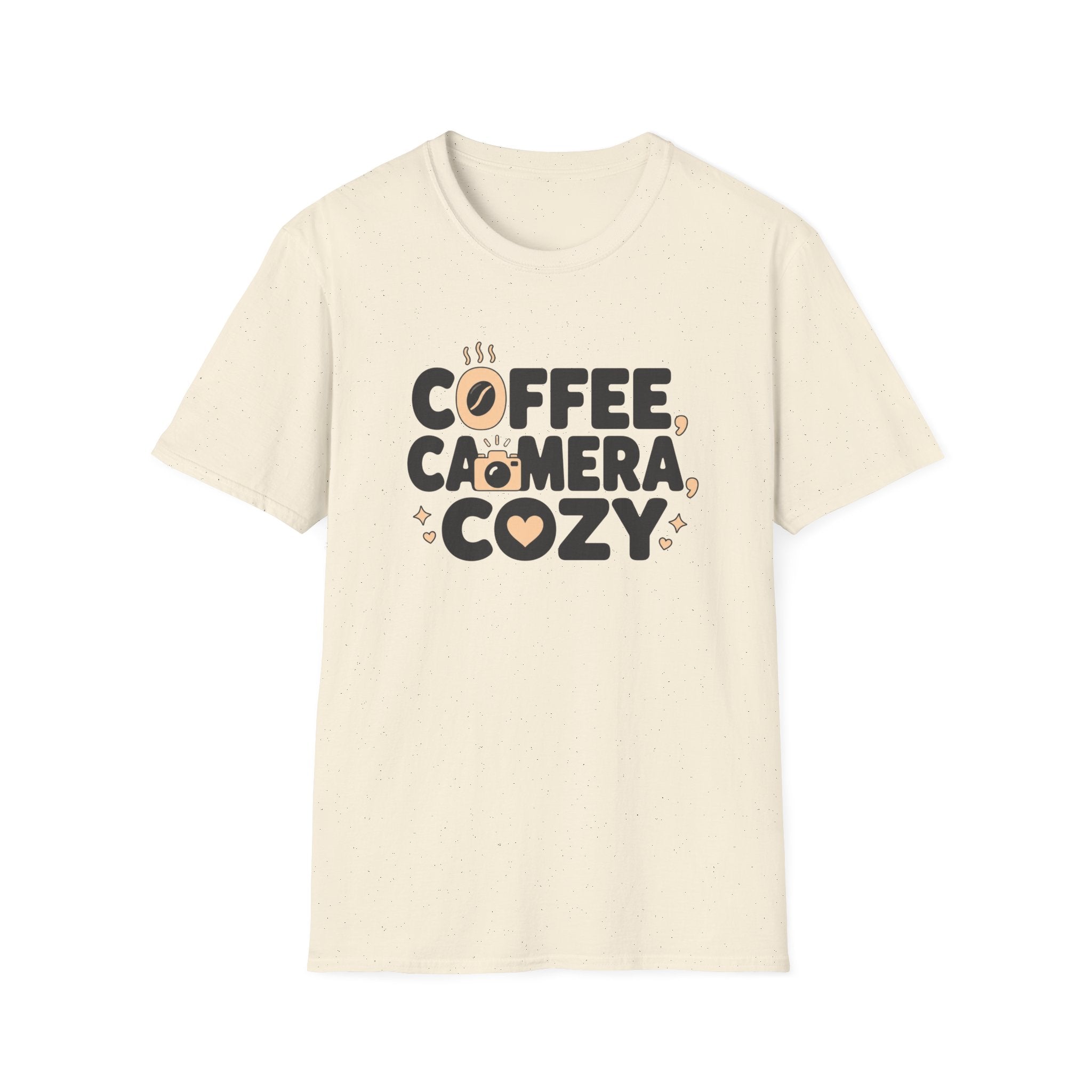 Coffee Camera Cozy Vibes T-shirt