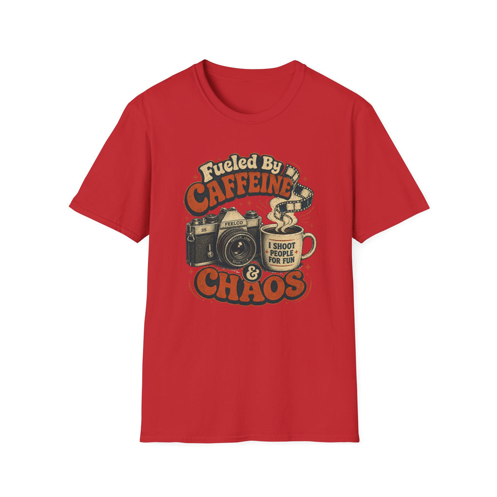 Fueled By Caffeine & Chaos T-Shirt