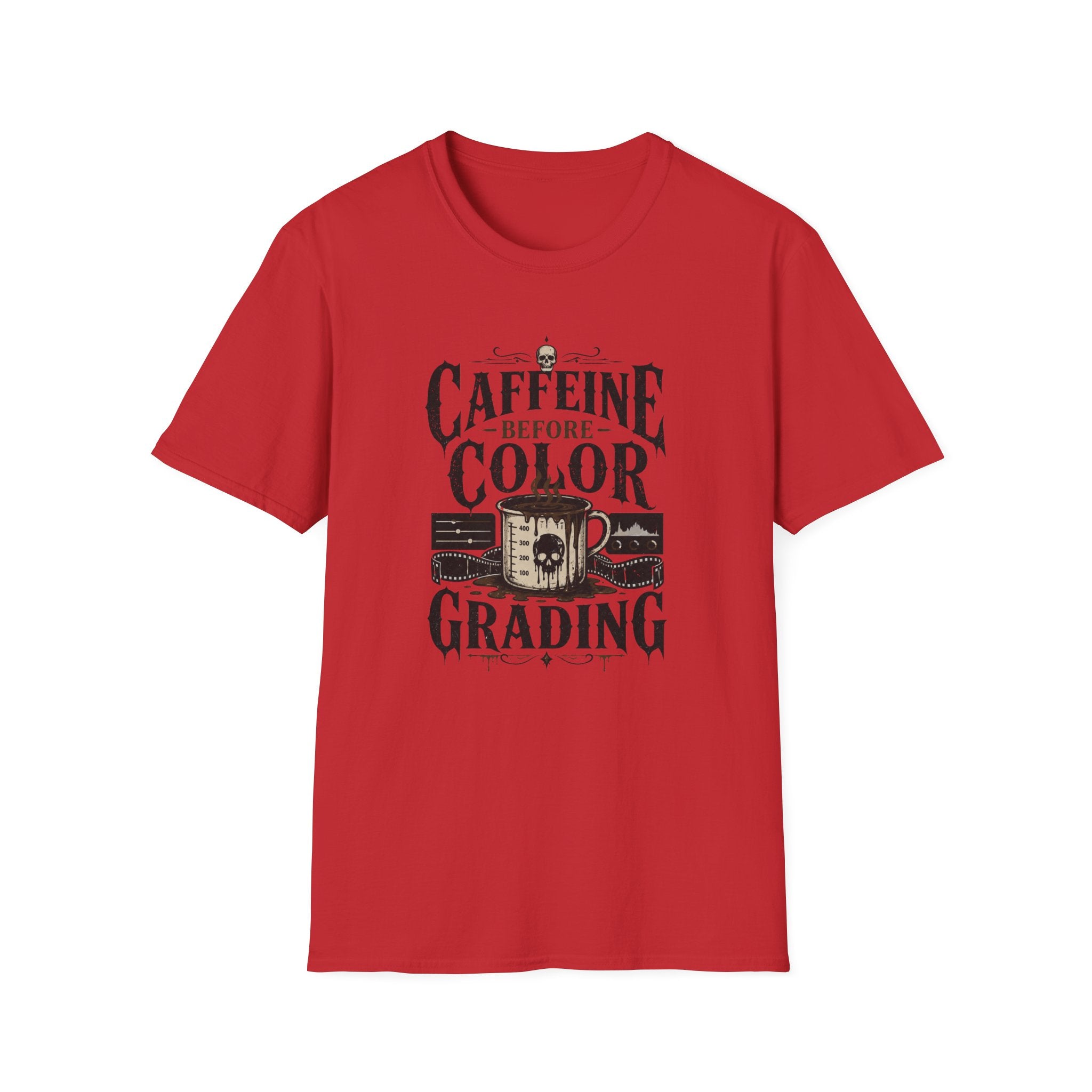 Caffeine Before Color Grading T-Shirt