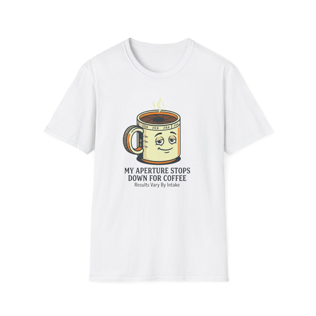 My Aperture Stops Down At Coffee T-Shirt