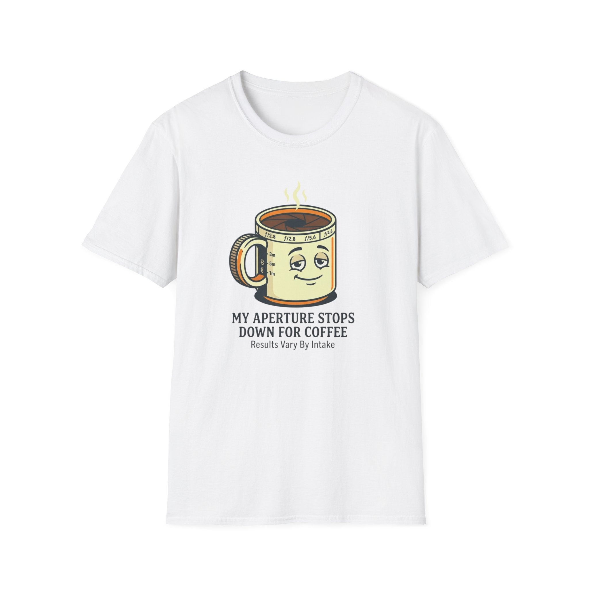 My Aperture Stops Down At Coffee T-Shirt