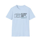 My Camera Runs on Hope & Latte T-Shirt