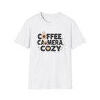 Coffee Camera Cozy Vibes T-shirt