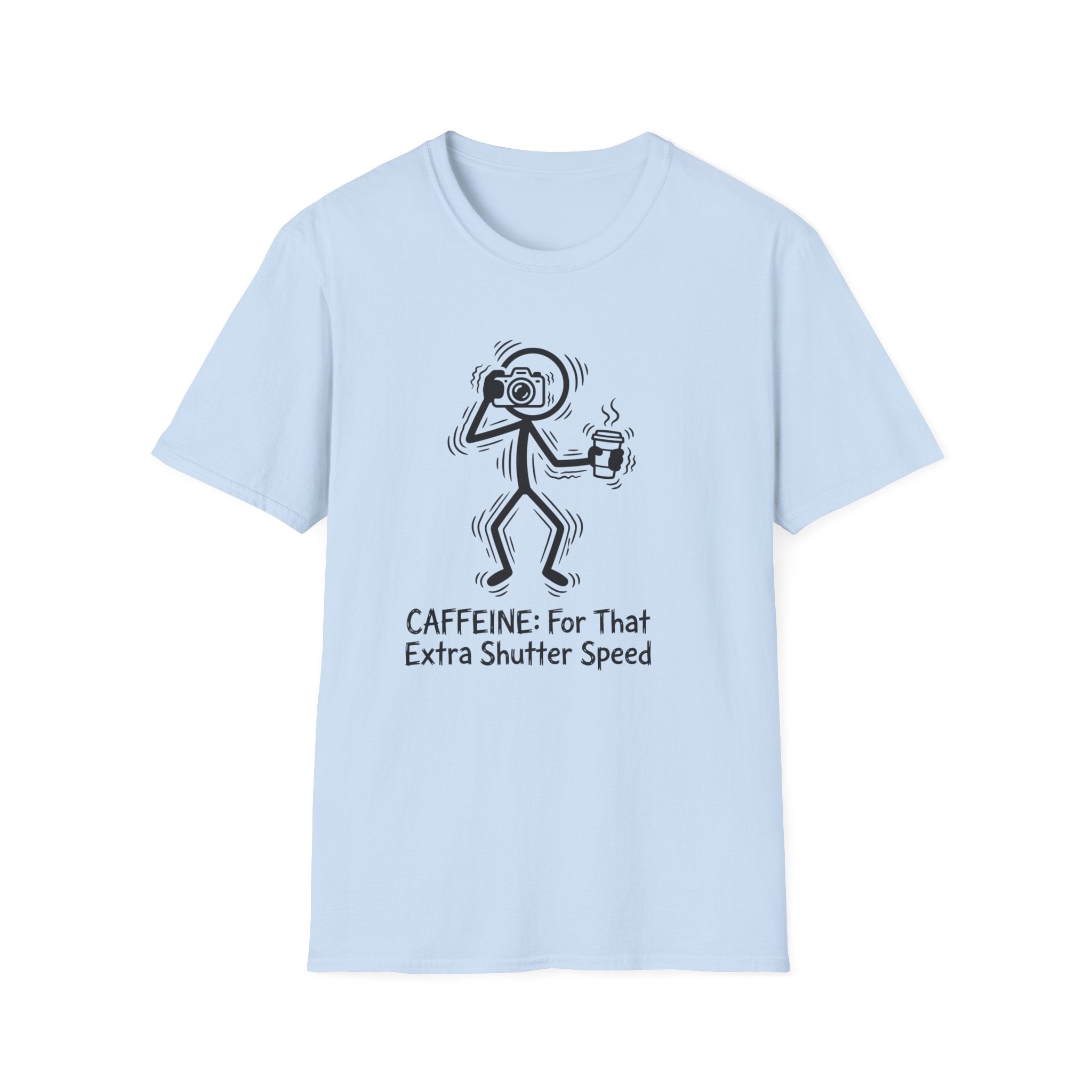 Caffeine For That Extra Shutter Speed T-Shirt