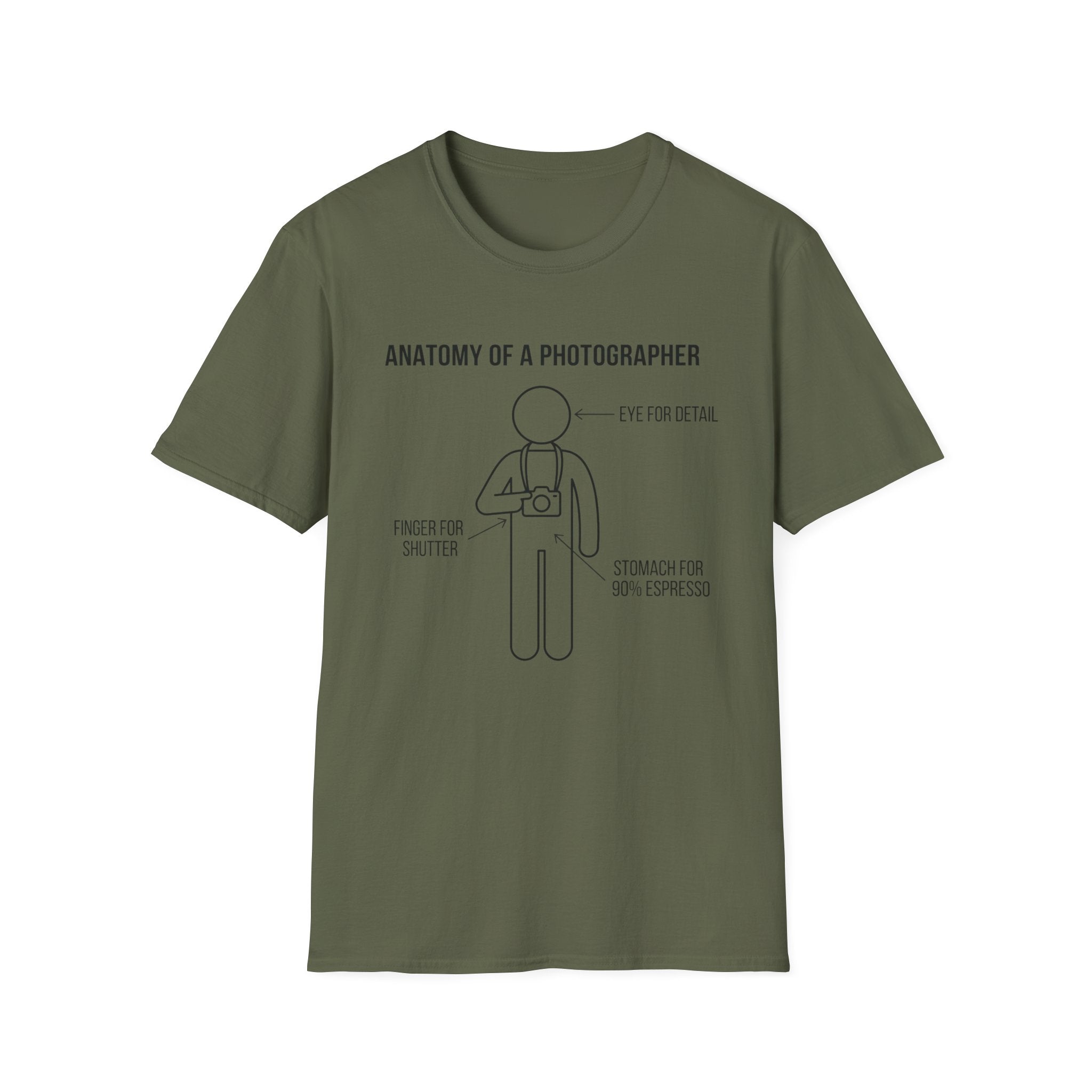 Anatomy of a Photographer T-Shirt