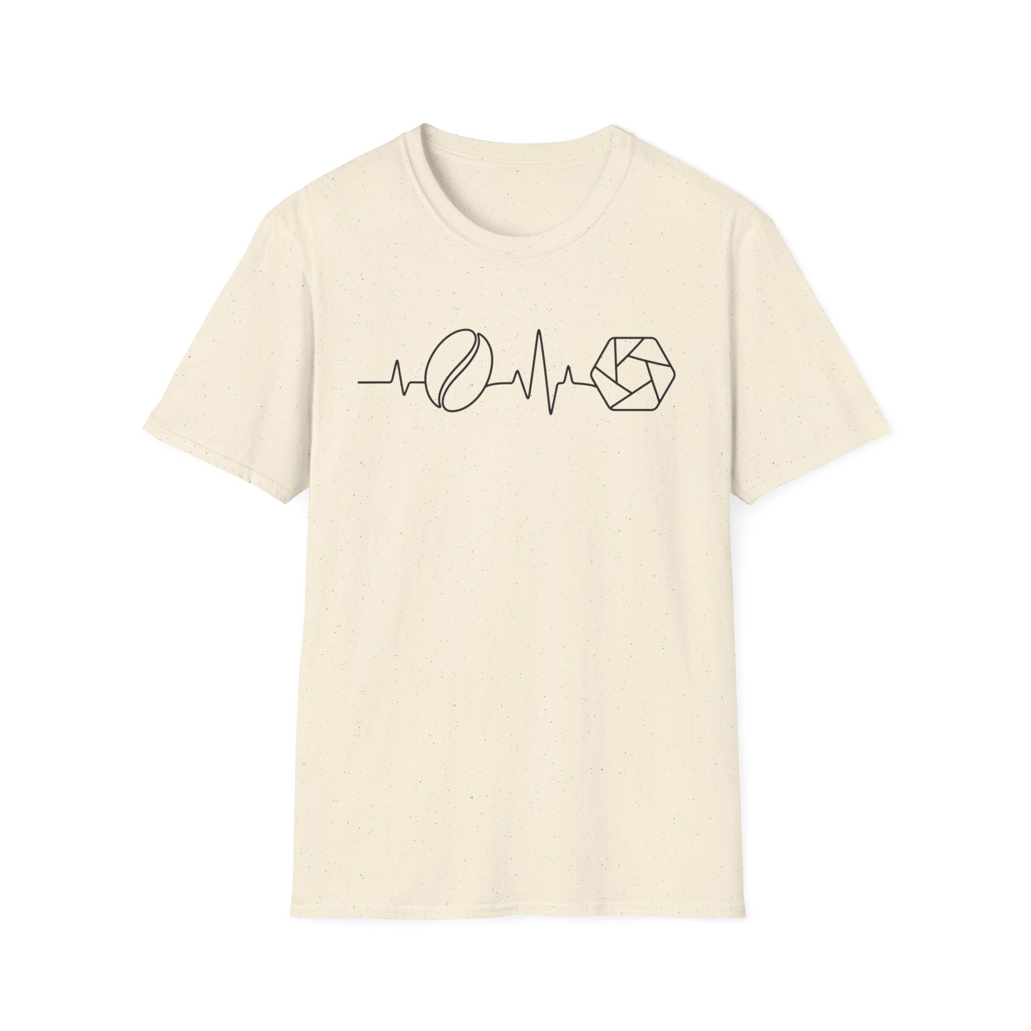 Coffee Lens Heartbeat T-Shirt
