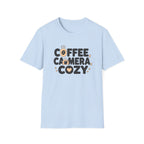 Coffee Camera Cozy Vibes T-shirt