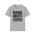 Raw Files & Strong Coffee T-Shirt