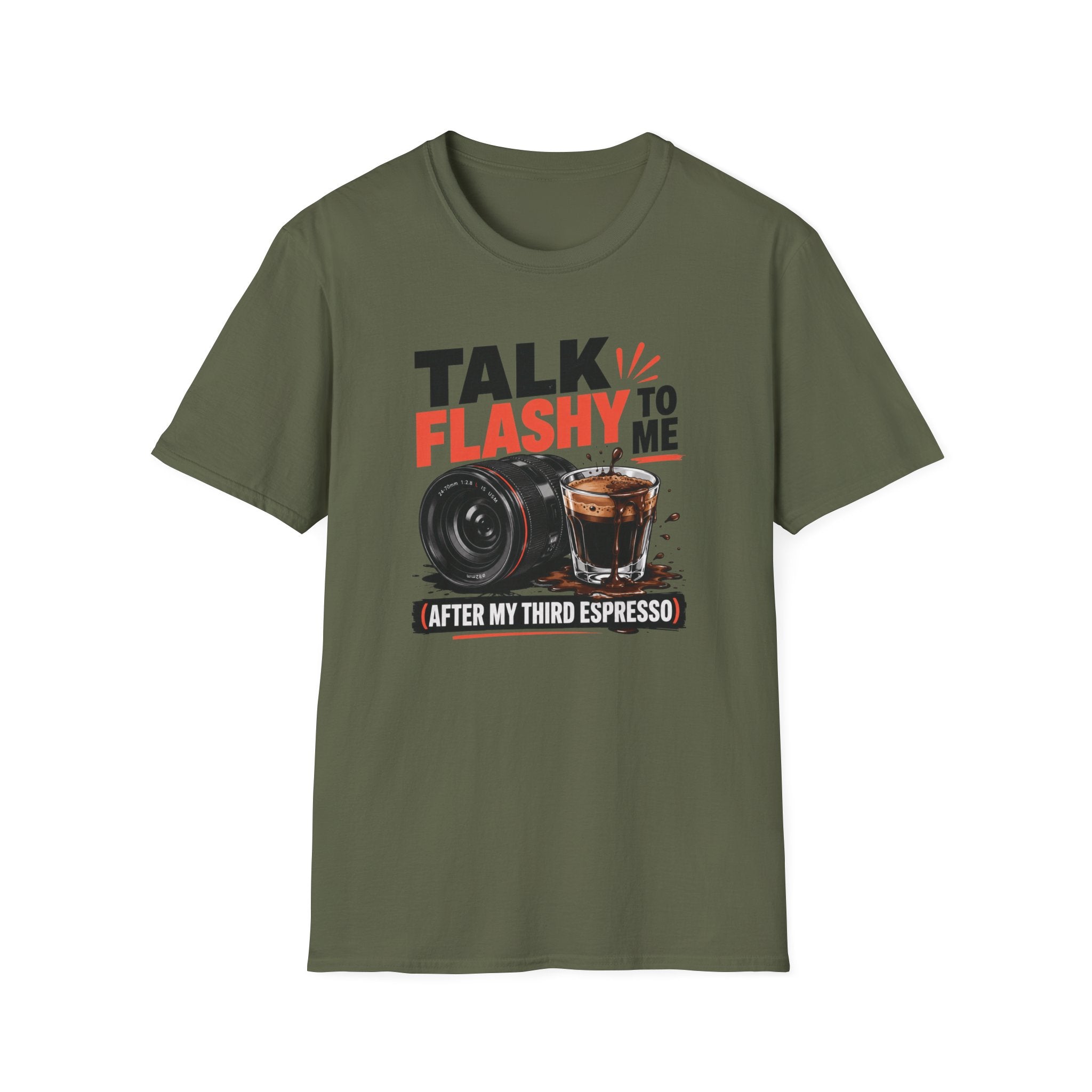 Talk Flashy, After My Third Espresso T-shirt