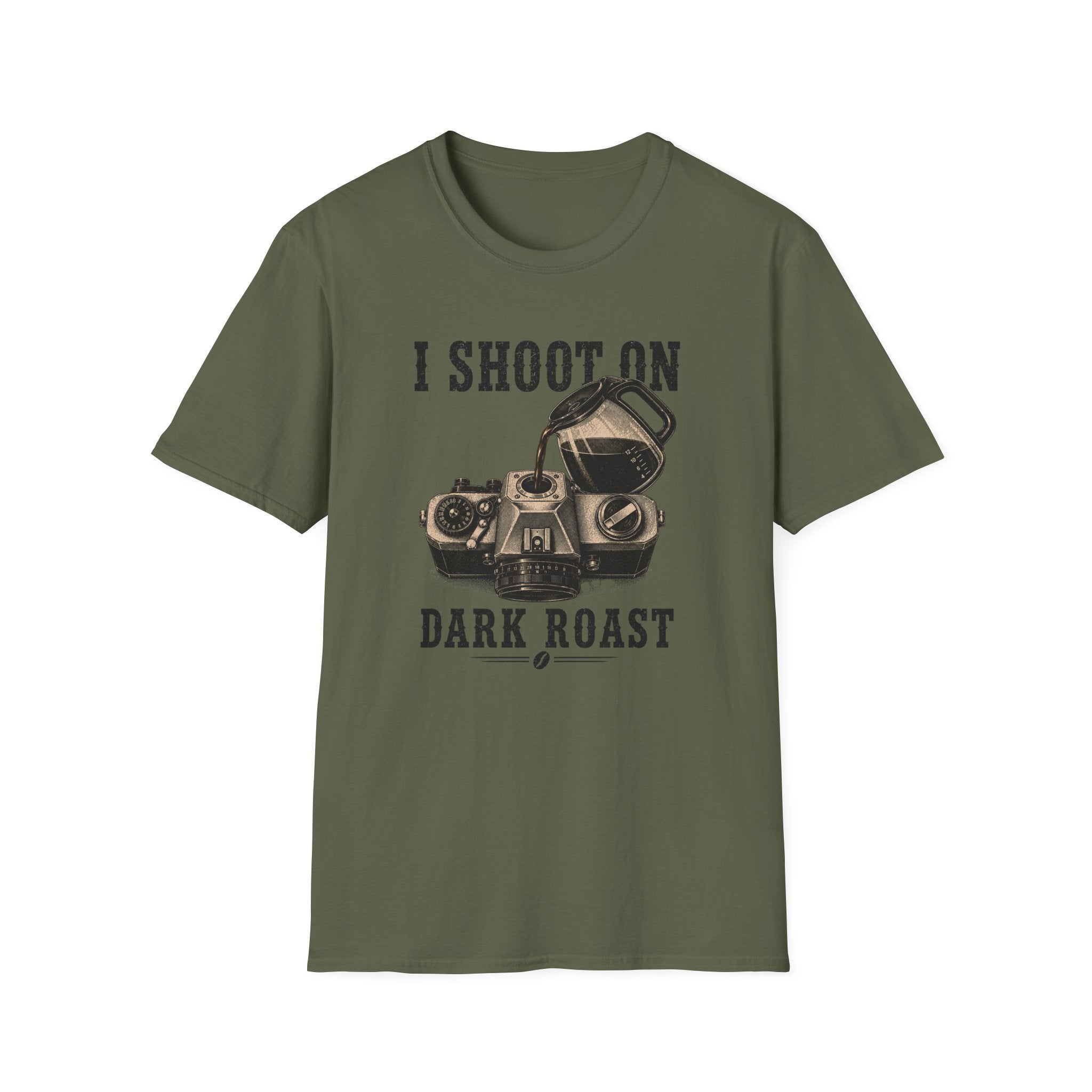I Shoot On Dark Roast T-Shirt