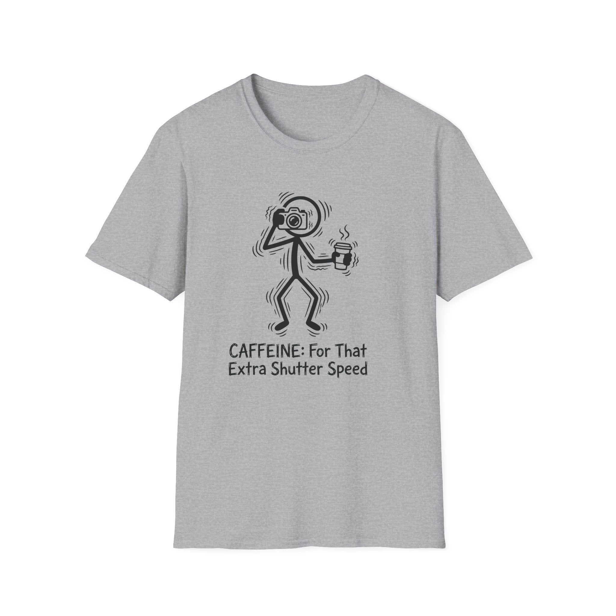 Caffeine For That Extra Shutter Speed T-Shirt