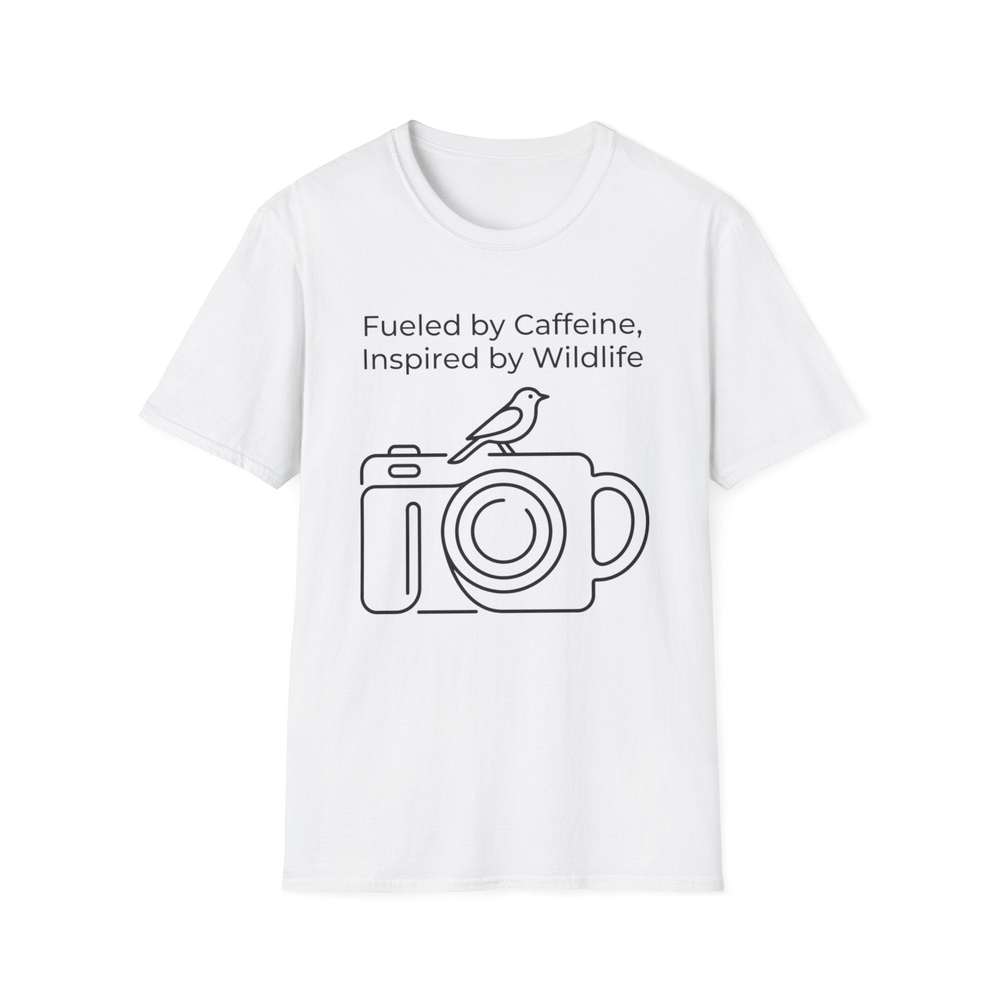 Fueled by Caffeine, Inspired by Wildlife T-shirt