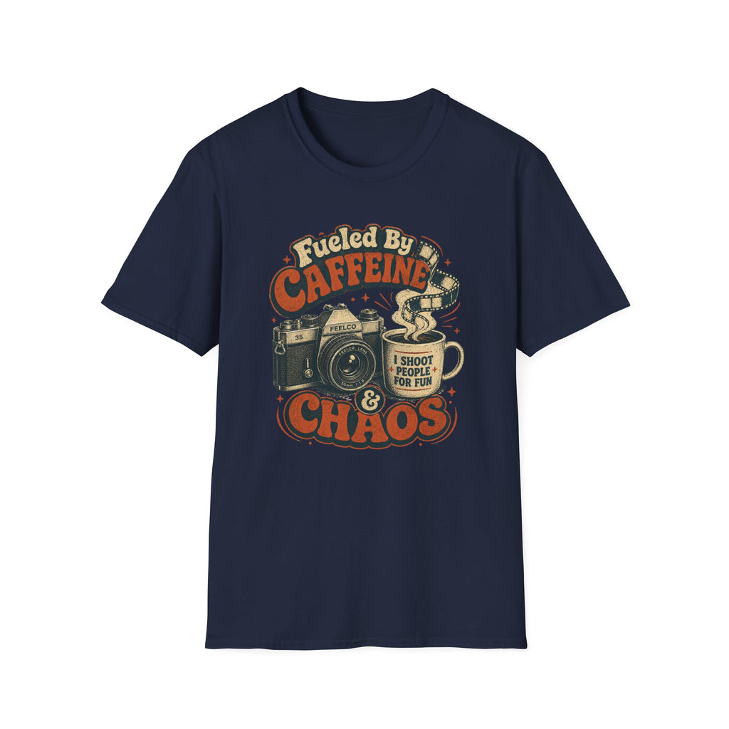 Fueled By Caffeine & Chaos T-Shirt