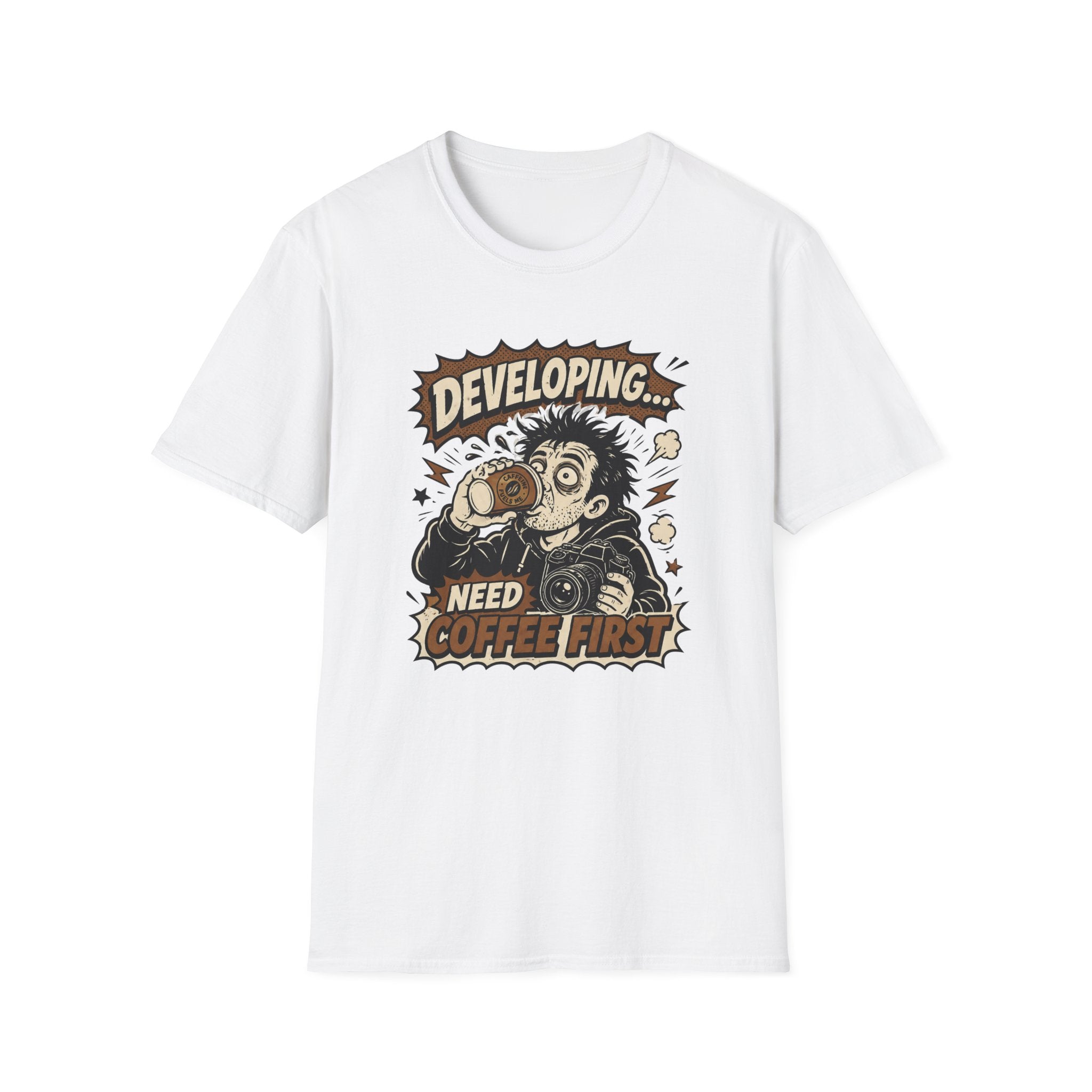 Developing Need Coffee First T-Shirt