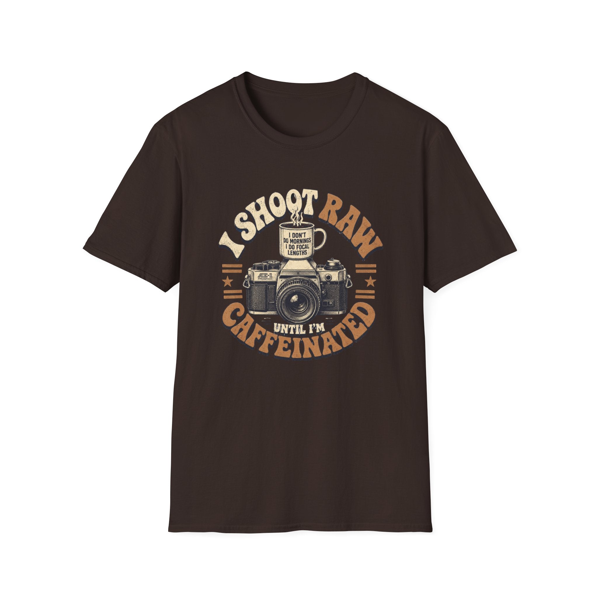 Shoot Raw, Coffee First - Tshirt
