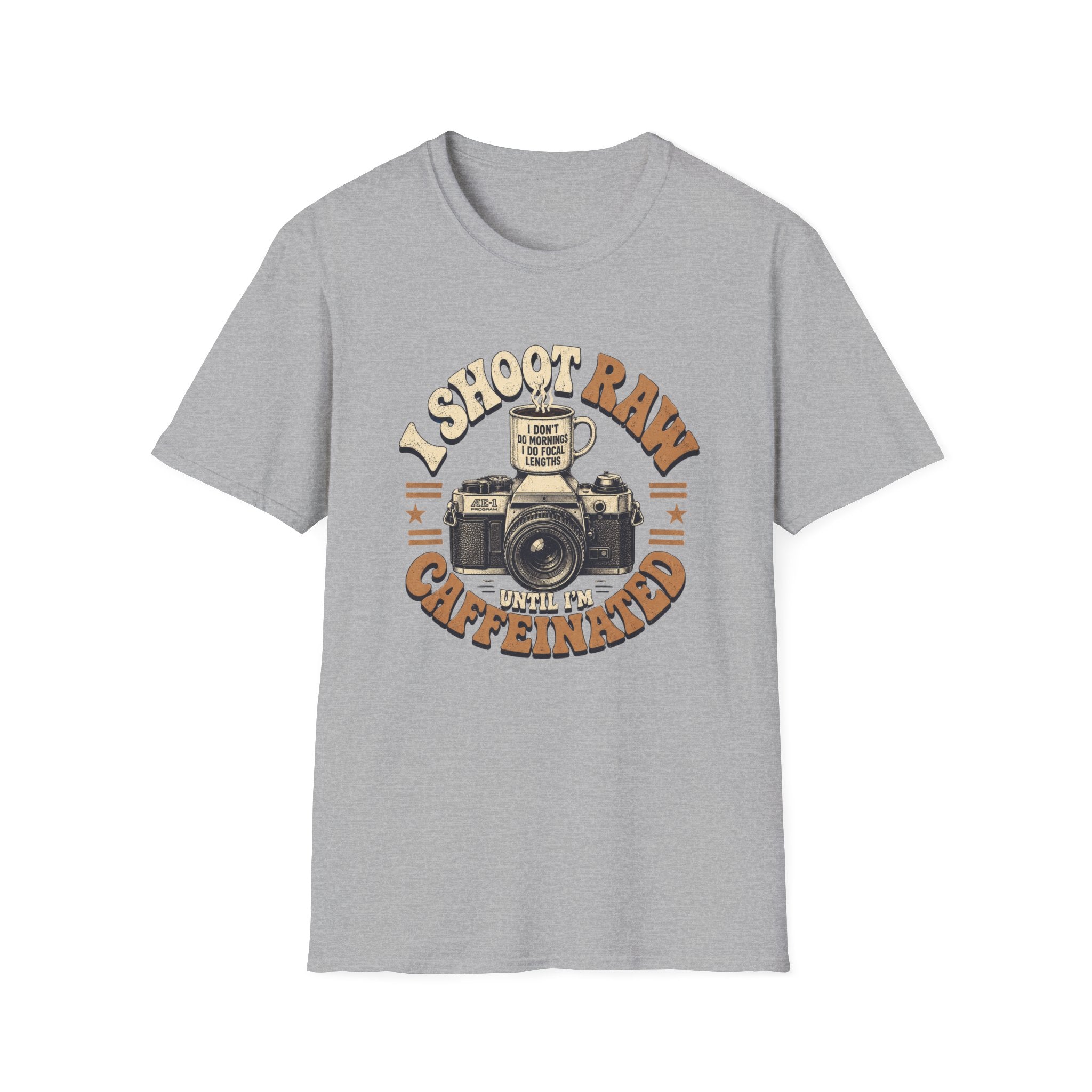 Shoot Raw, Coffee First - Tshirt
