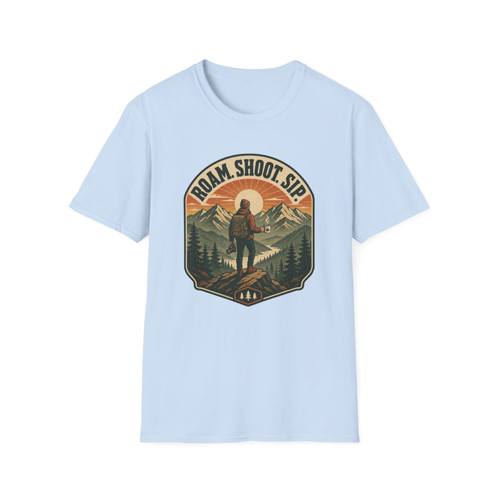 Roam Shoot Sip 2 T-Shirt