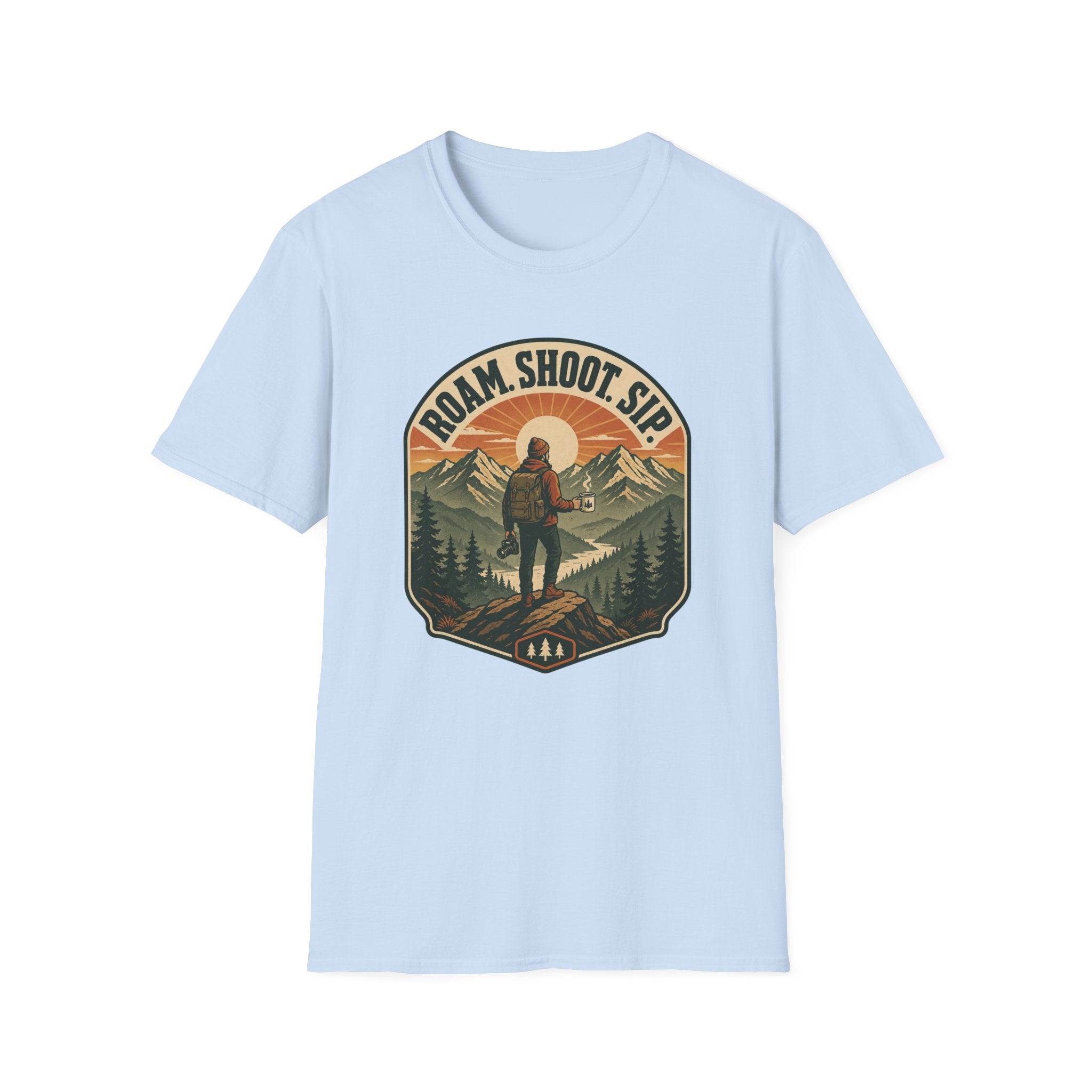 Roam Shoot Sip 2 T-Shirt