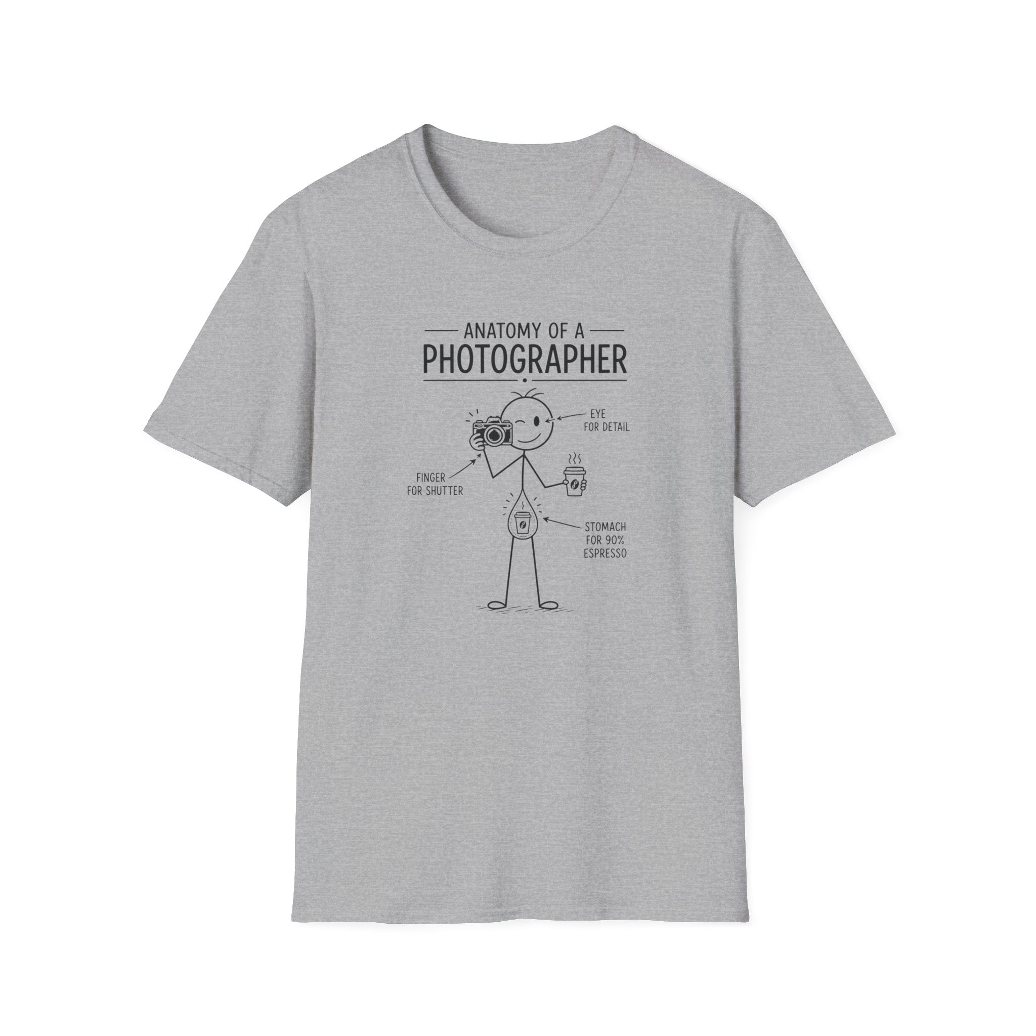 Anatomy of a Photographer 2 T-Shirt