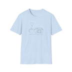 Caffeine & Composition in Minimal Design T-shirt