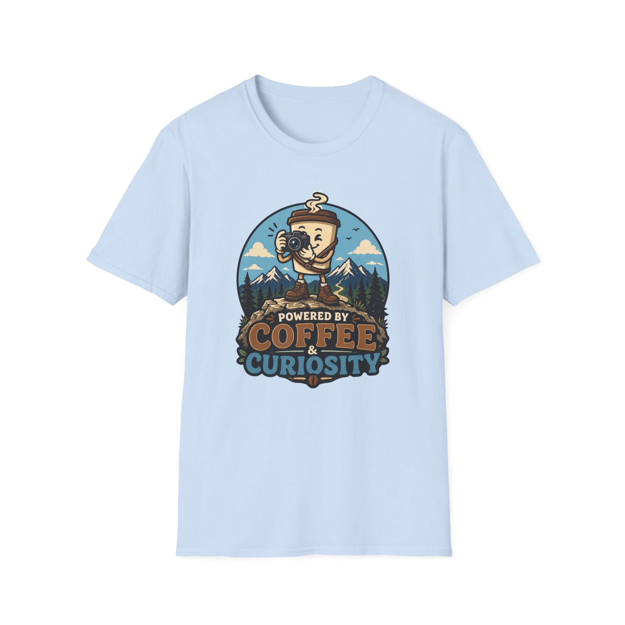 Powered by Coffee & Curiousity T-Shirt