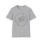 Hand Cup Line Art T-Shirt