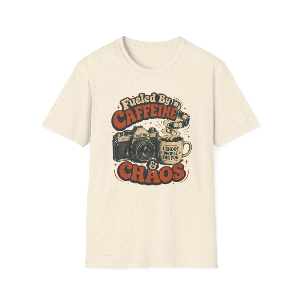 Fueled By Caffeine & Chaos T-Shirt