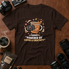 Powered by Coffee & Creativity T-Shirt