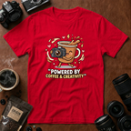 Powered by Coffee & Creativity T-Shirt
