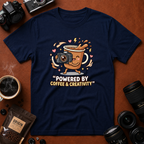 Powered by Coffee & Creativity T-Shirt