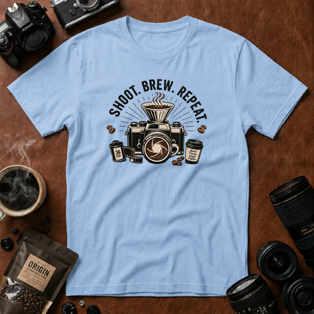 Shoot Brew Repeat T-Shirt
