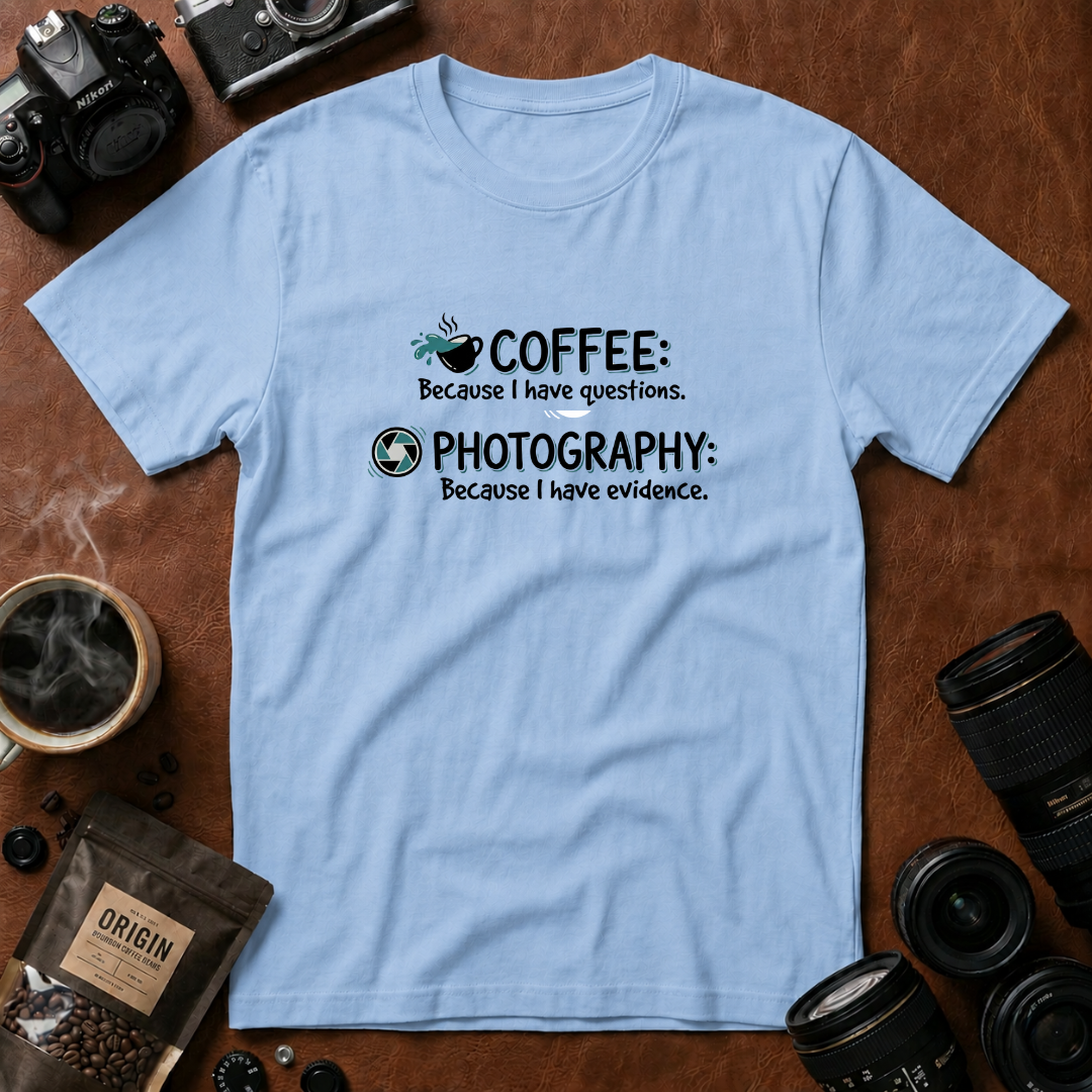 Coffee Photography T-Shirt