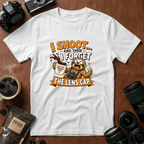 I Shoot & Then Forget the Lens Cap T-Shirt